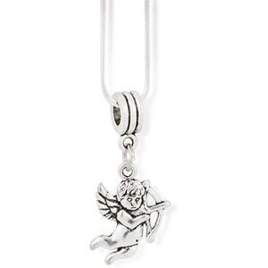 Cupid Charm Snake Chain Necklace Love Valentines